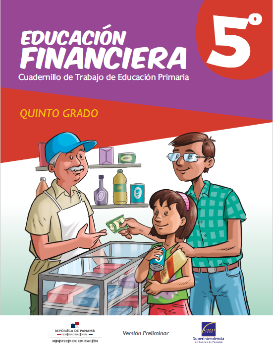 Cuadernillo de Educación Financiera de quinto grado