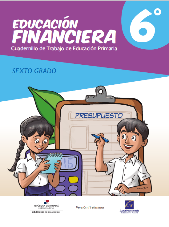 Cuadernillo de Educación Financiera de sexto grado