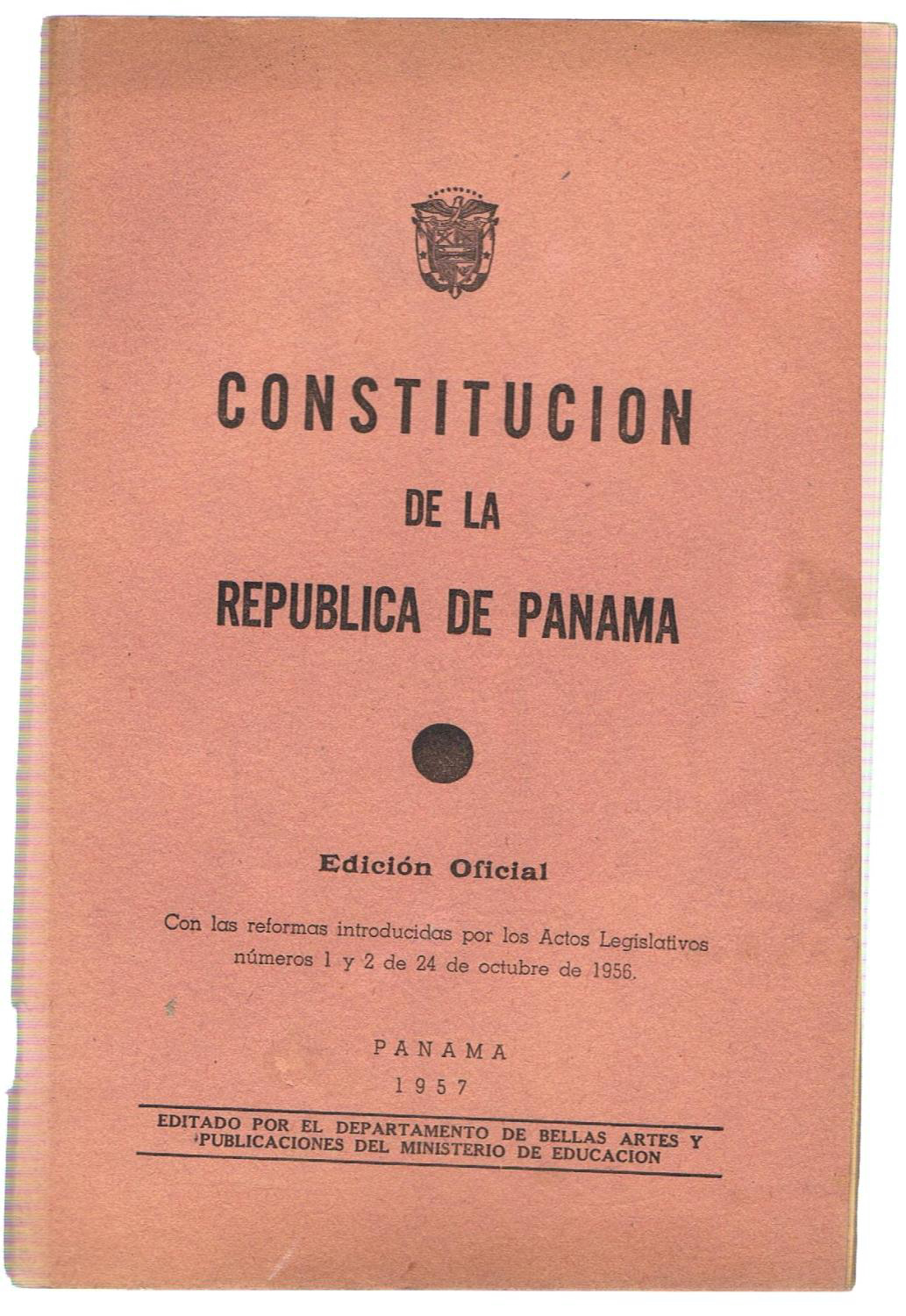 Constitución de la República de Panamá